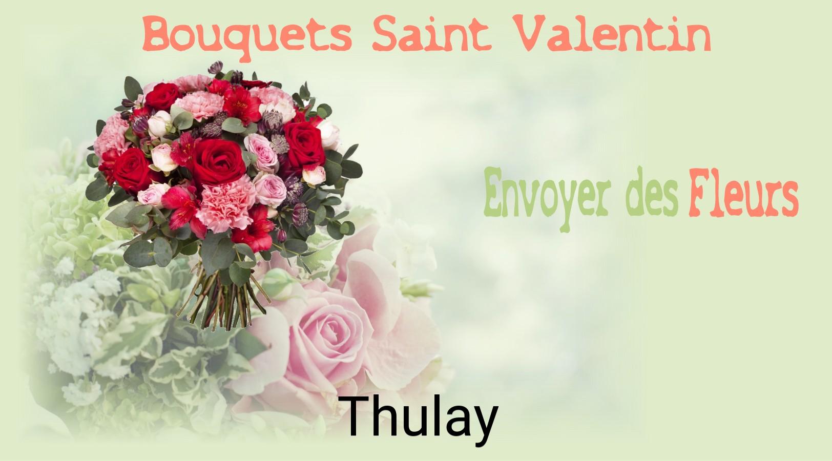Roses de Saint-Valentin livrées à Thulay